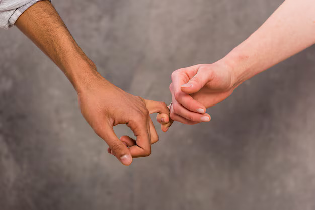 Hands reaching out for reconciliation