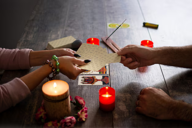 A psychic With Tarot Card. New Jersey love spells