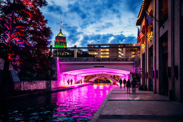 Woman waiting at San Antonio River Walk hoping to get ex back