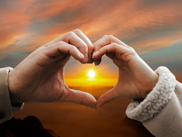 Spells 14 Heart being healed by light, representing healing love spells