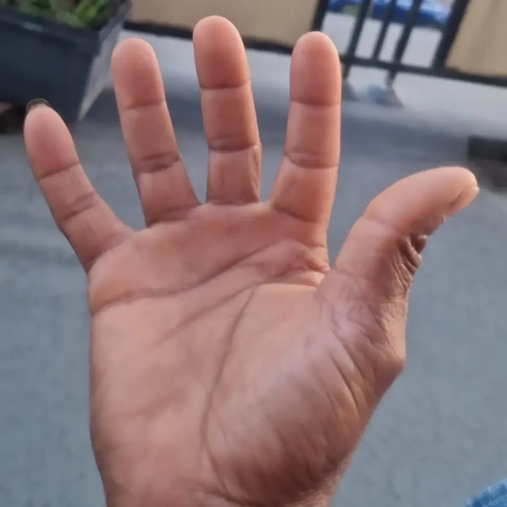 Spiritual palmistry analysis and hand lines evaluation during an initial return to sender spell check