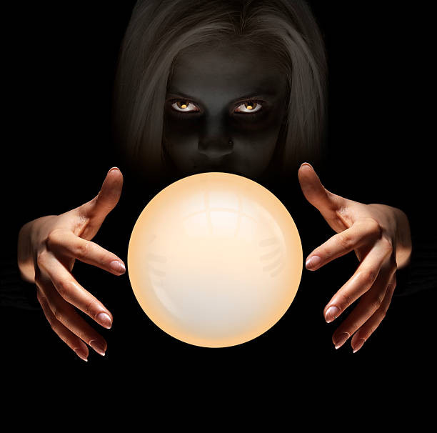 Domination Magic 24 A Spellcaster gazes into crystal ball. Domination Magic