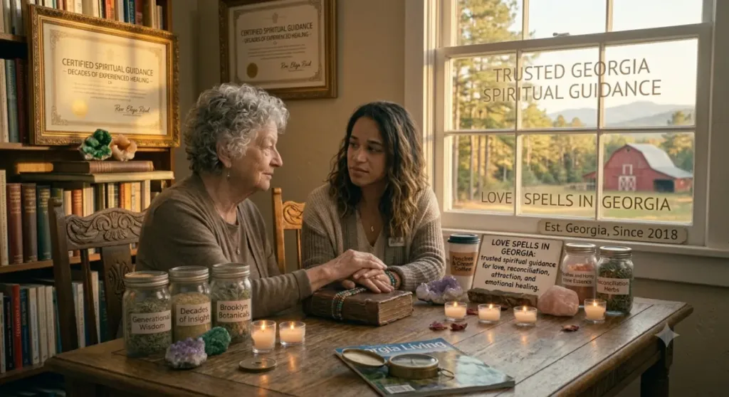 Love Spells In Georgia for relationship healing and spiritual guidance