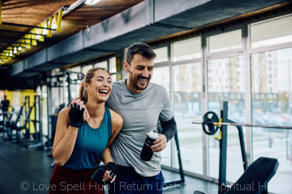 A Couple Gym Together. Love Spell Symptoms