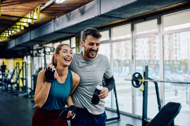 A Couple Gym Together. Love Spell Symptoms