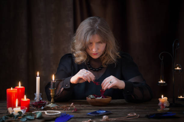 Love Spells in Roswell: Relationship Guidance for Couples Growing Together 9 A witch doing a spell. Witchcraft Love Spells Roswell, GA