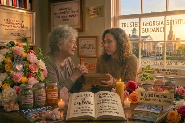 Person searching for Love Spells In Macon