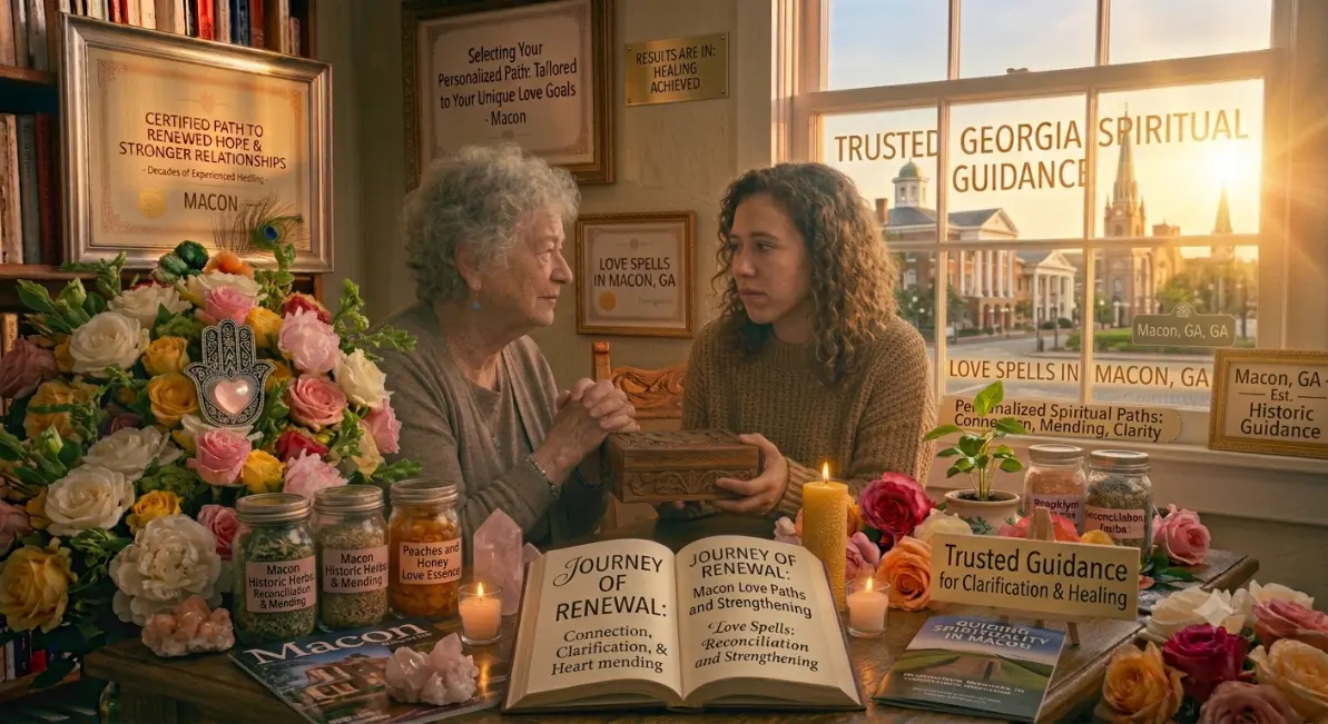 Person searching for Love Spells In Macon