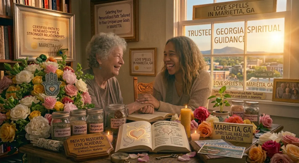 Love Spells In Marietta for relationship healing and spiritual guidance
