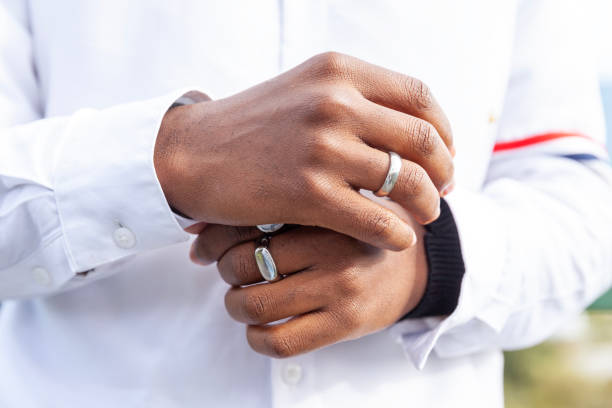 Magic Ring for Money 6 A powerful black onyx protection ring, crafted to shield against negative energy.