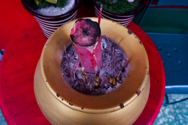 Hoodoo Reconciliation Spells for a Lover 4 Red candle used in Hoodoo Reconciliation Spells