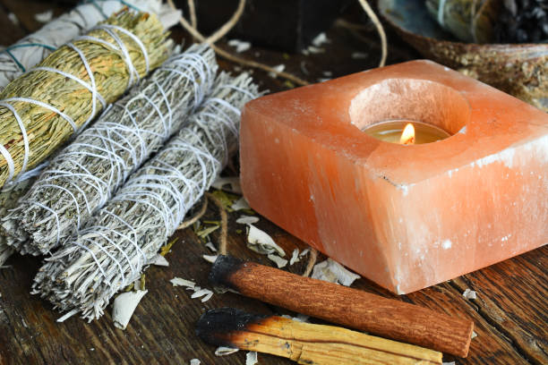 Protection from Evil Spells 14 Sage and Candle burning for Powerful Protection from Evil Spells to Shield Yourself from Negative Energy
