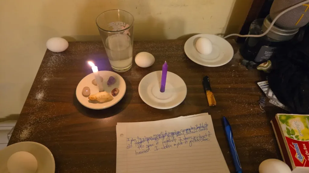 Batha's working altar for powerful love spells in the usa