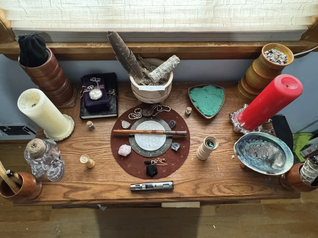 Powerful Love Spells in USA 2 Best Love Spell Caster USA altar setup