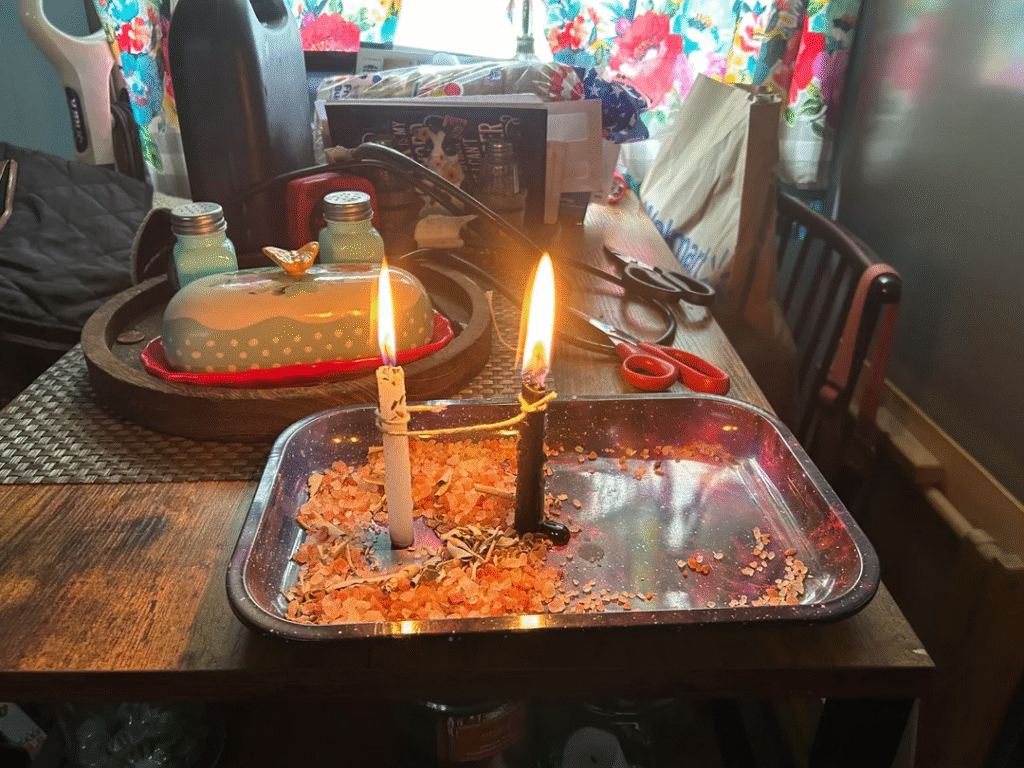 Best Spell Caster in California 2 Authentic voodoo protection spell in progress by Batha, California's most powerful spiritual healer