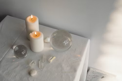 Love spells in California 14 Candle, herbs, and quartz used in Batha’s best love spells in California