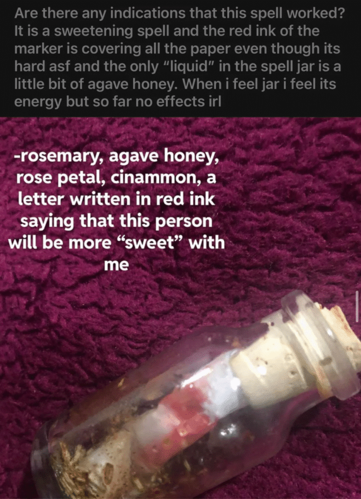 Love Spells for Him 4 Real love spell setup with red candles and written incantation
