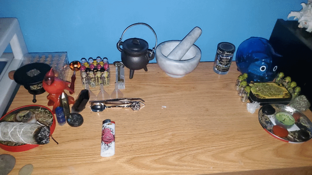 Love Spells in South Carolina 4 Spell altar in Charleston SC. Love Spells in South Carolina