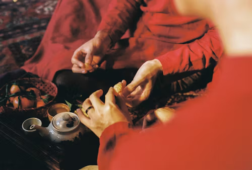 Love spells in California 4 Spiritual healer Batha preparing custom love spells in California with ceremonial tools