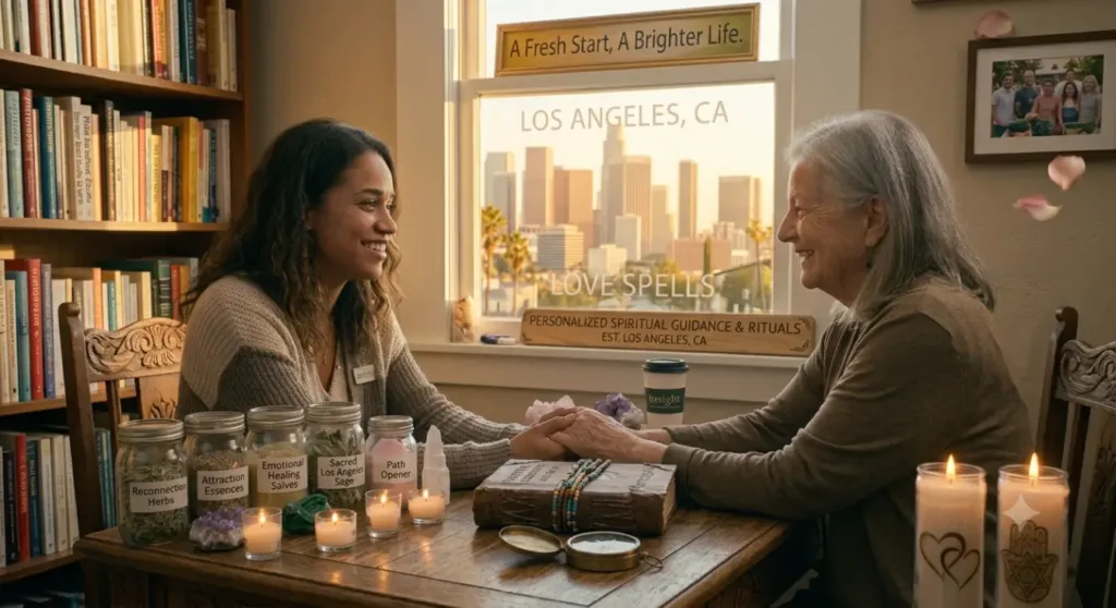 Love Spells In Los Angeles For Relationships Chasing A Second Chance 11 Couple embracing a hopeful future after Love Spells In Los Angeles