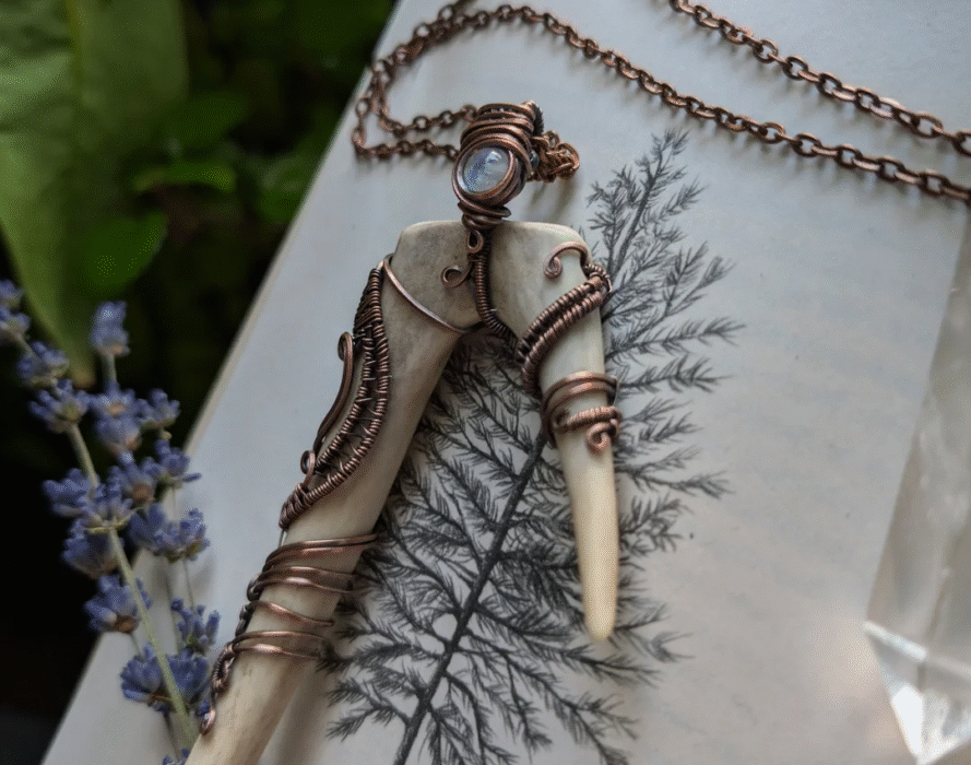 African spiritual healer Batha casting a powerful good luck spell with candles and herbs