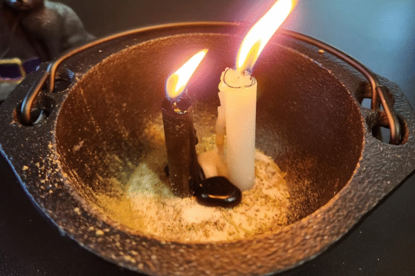 Caster Batha performing love spells that actually work Germany in ritual circle