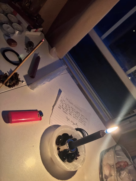 Best Love Spells in Mauritius That Work 9 Ritual altar prepared for the best love spells in Mauritius that work