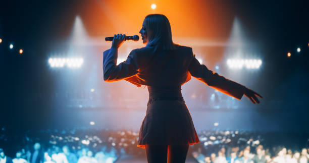 Powerful Talent Spell 7 Singer performing on stage—talent spell activated fame and recognition
