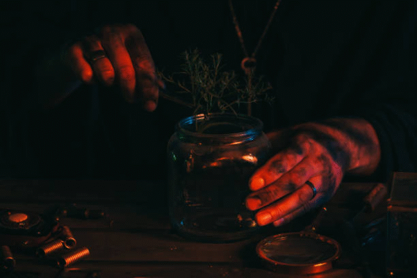 Sangoma in Krugersdorp 4 Local Krugersdorp sangoma preparing herbal remedies for bad luck removal