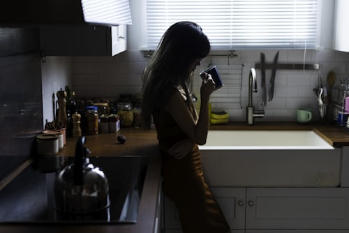 How Do You Know If Someone Is Trying to Put a Spell on You: 7 Signs Batha Swears By 4 A girl having energy disturbance at home in the kitchen