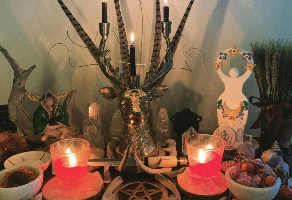 Love spells in Johannesburg being prepared with candles and herbs