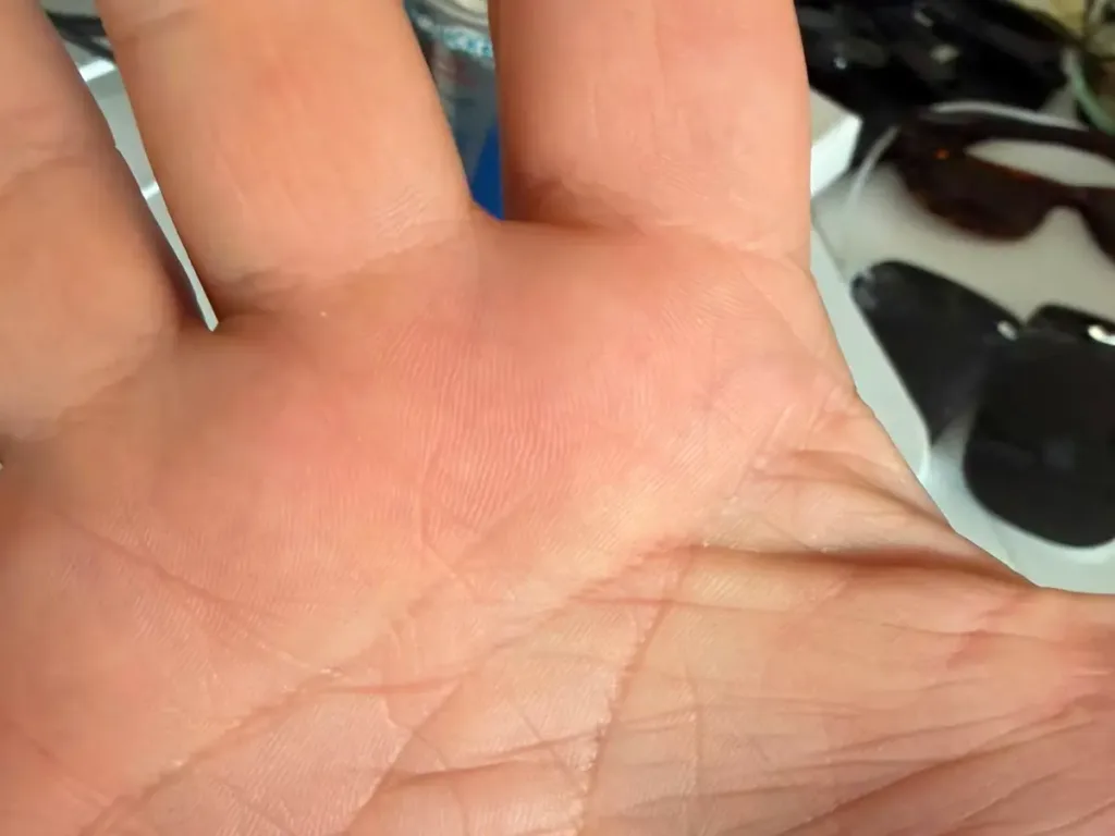 Spiritual palmistry analysis and hand lines evaluation during an initial diagnostic check