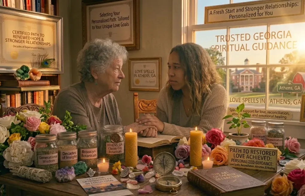 Love Spells In Athens Georgia for relationship healing and spiritual guidance