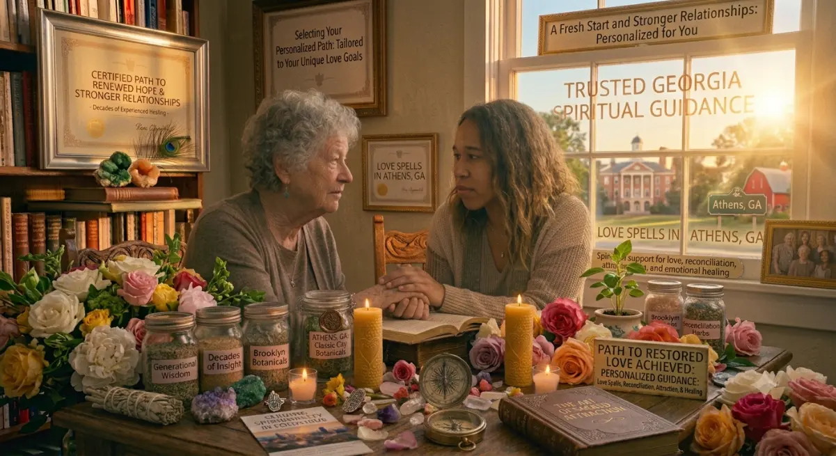 Love Spells In Athens Georgia for relationship healing and spiritual guidance